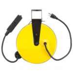 Bayco SL-800 Retractable Metal Cord Reel with 3 Outlets - 30 Foot - Image 2