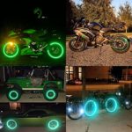 customTAYLOR33 (All Vehicles) Green High Intensity Grade Reflective Copyrighted Safety Rim Tapes (Must select your rim size), 17" (Rim Size for Most SportsBikes) - Image 7