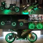 customTAYLOR33 (All Vehicles) Green High Intensity Grade Reflective Copyrighted Safety Rim Tapes (Must select your rim size), 17" (Rim Size for Most SportsBikes) - Image 6